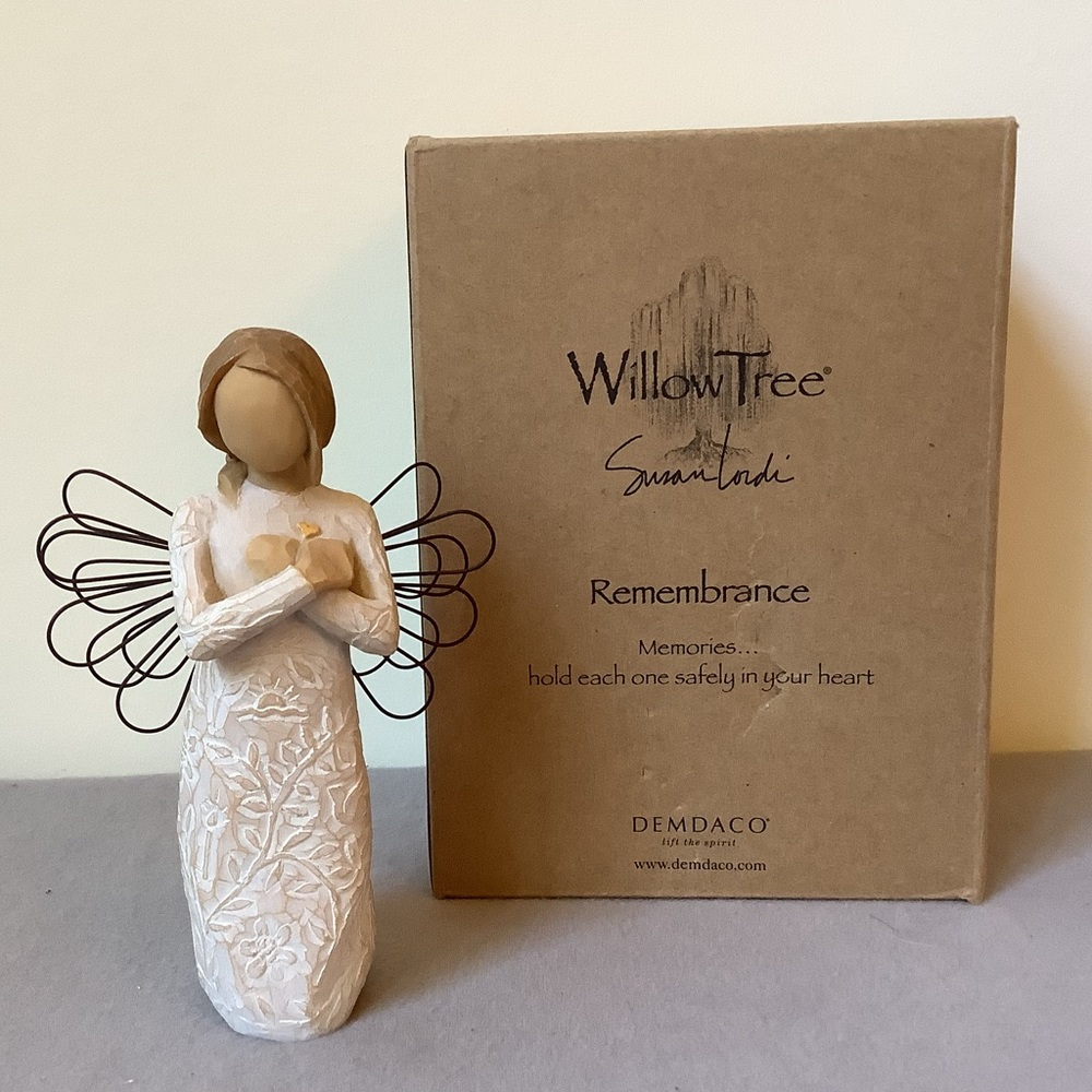 Willow Tree “Remembrance” figurine with original box.